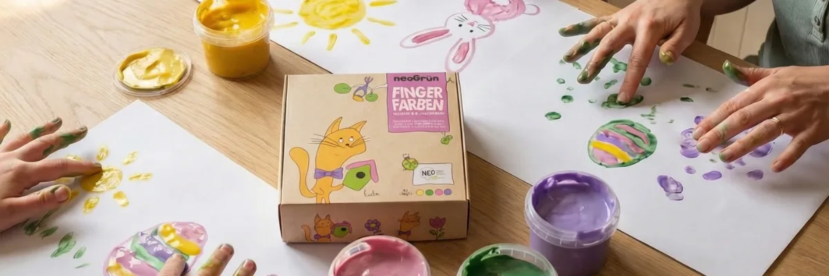 Peinture naturelle Neogrun Activité créative enfants