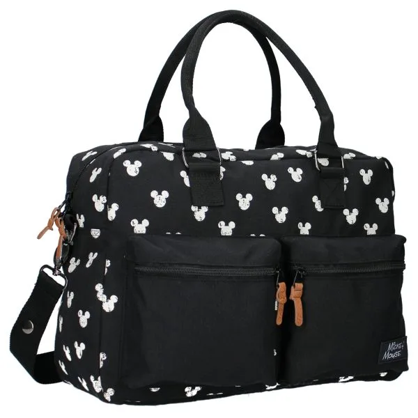 Sac à langer Mickey Mouse - Noir par Kidzroom - Pochettes & Sacs à langer par KIDZROOM