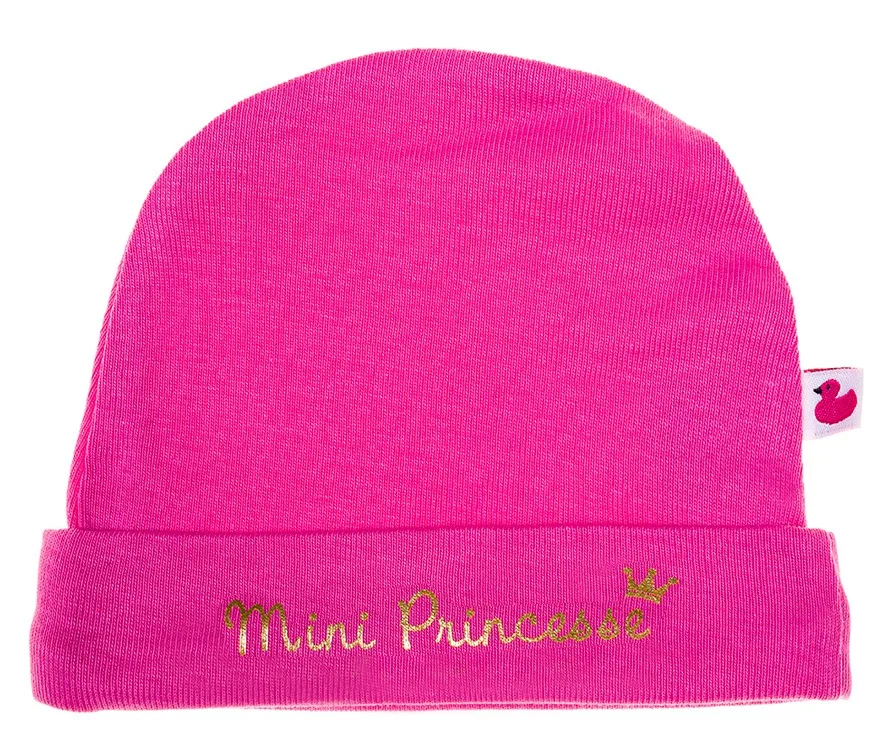 Bonnet "Mini Princesse" rose fushia - Bonnets par BB&Co