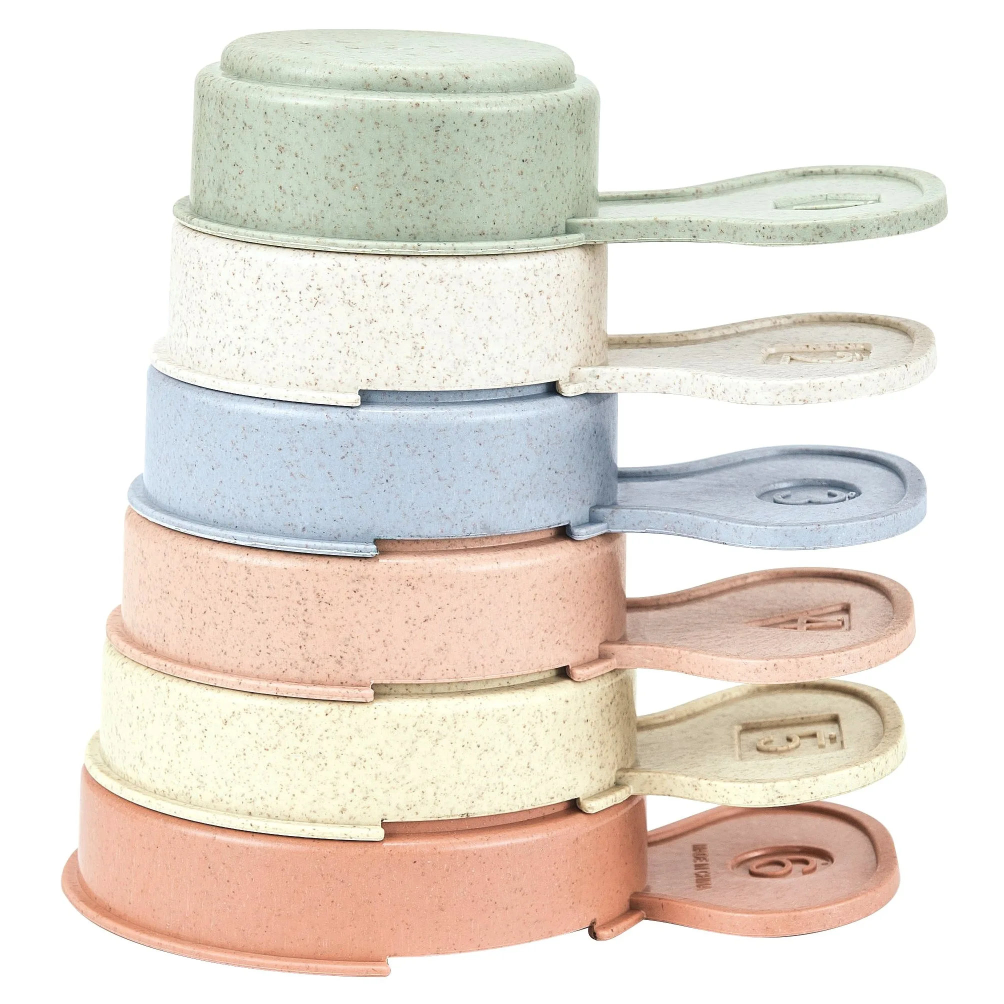 Gobelets empilables x 6 en matière recyclée - Jouets par Magni