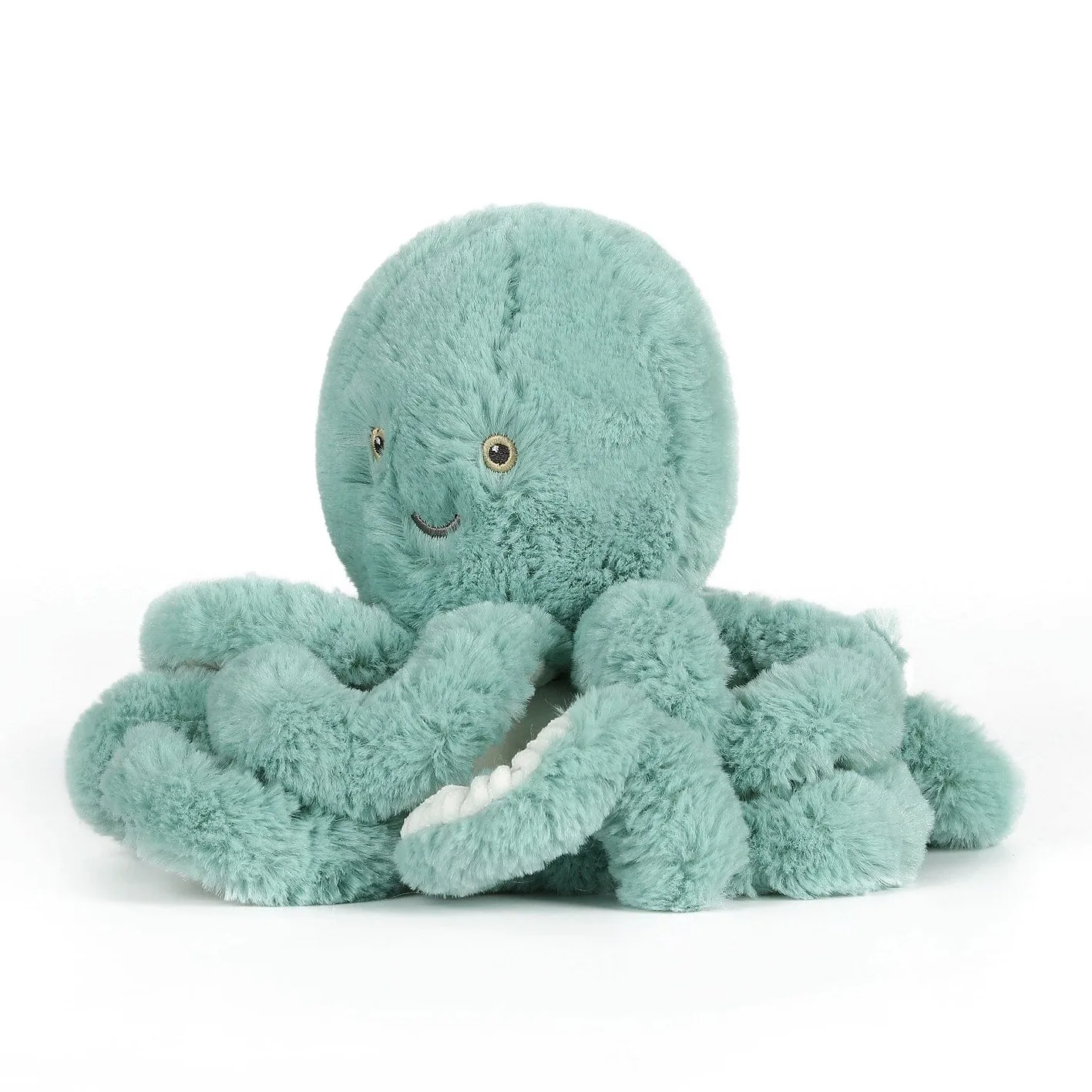 Peluche ultra douce poulpe - Bleu céladon - Accueil par OB Designs