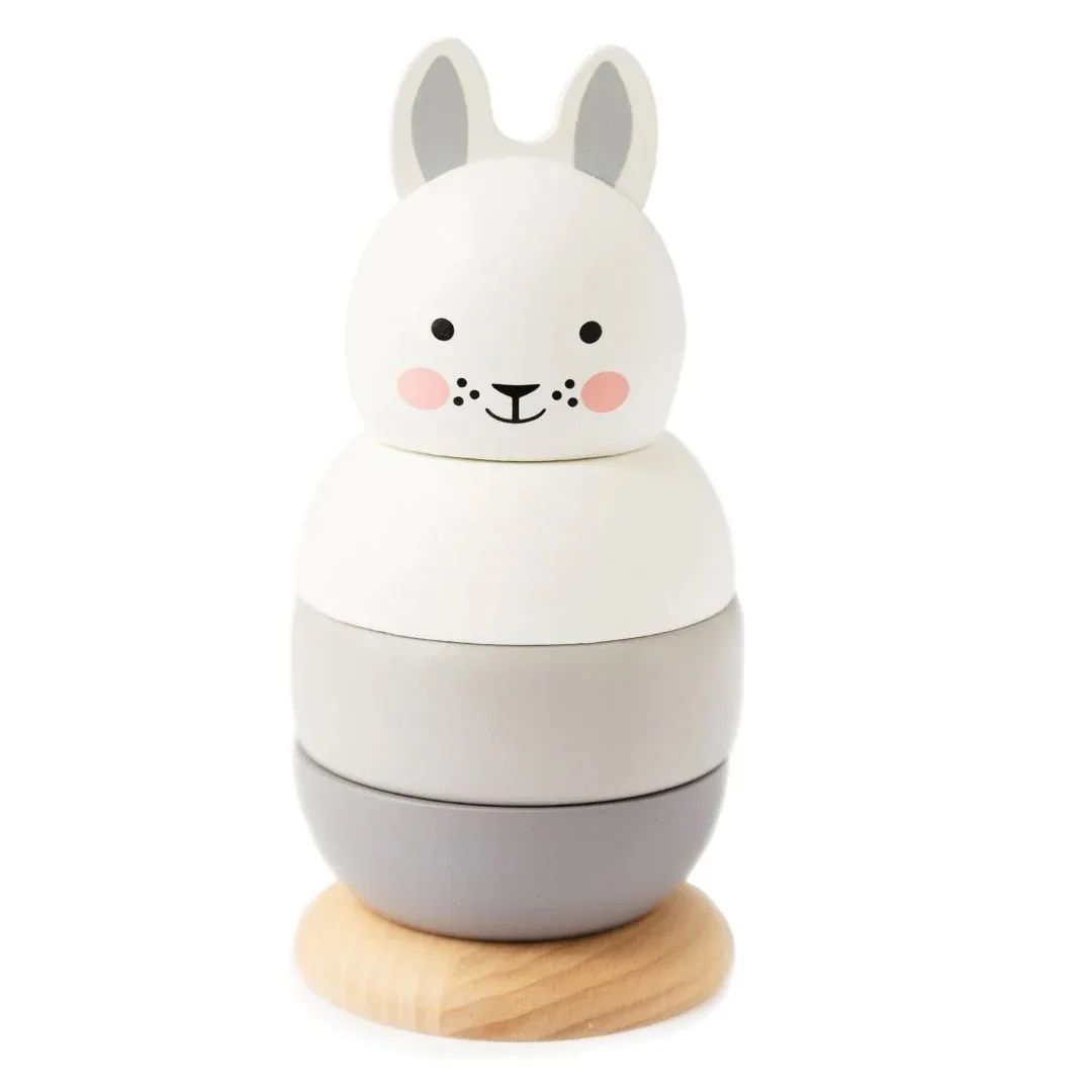 Jouet à empiler en bois – Lapin Bo Bunny