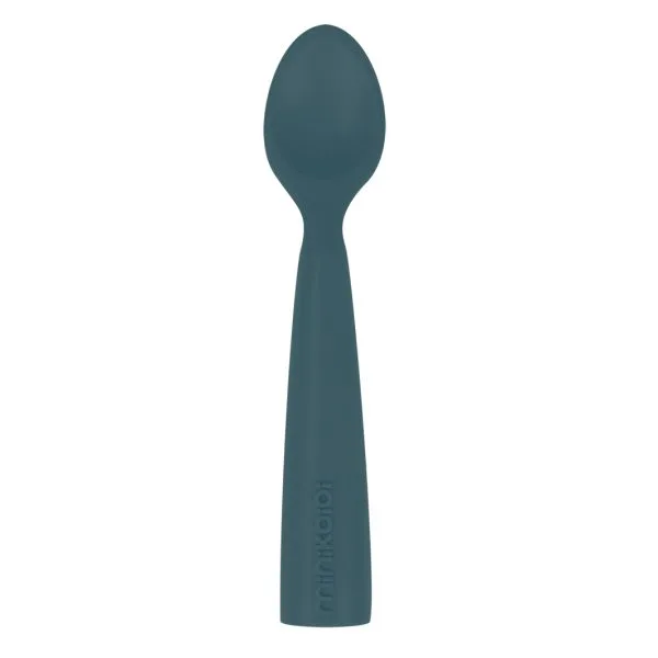 Cuillère 100% silicone - Bleu ardoise