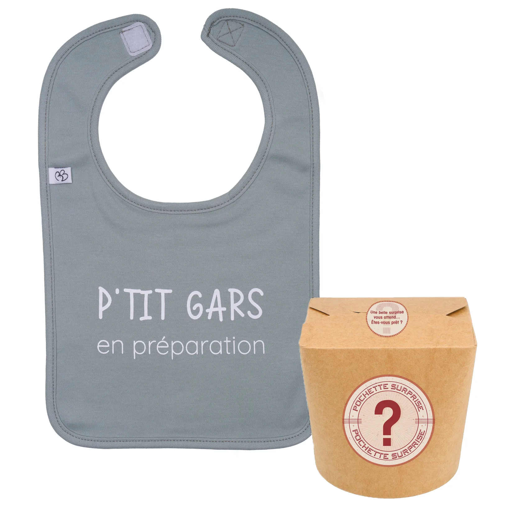 Pochette Surprise Annonce "P’tit gars en préparation"