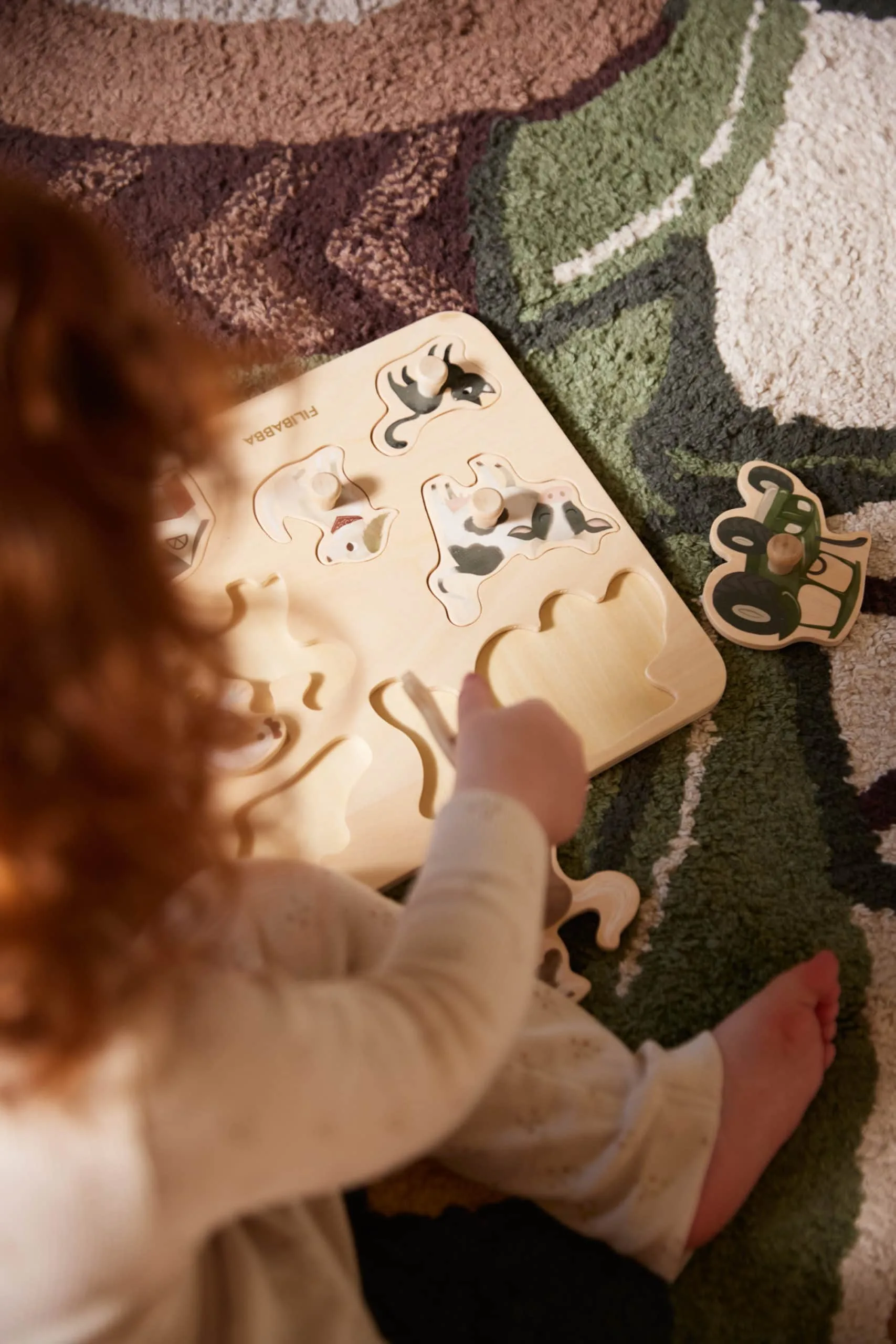 BB&Co - Puzzle en bois - A la ferme par Filibabba – Image 2