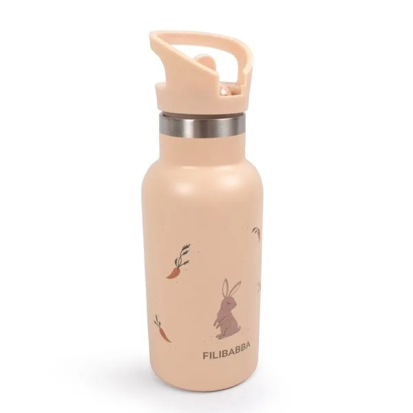 BB&Co - Gourde en acier inoxydable - Lapin par Filibabba