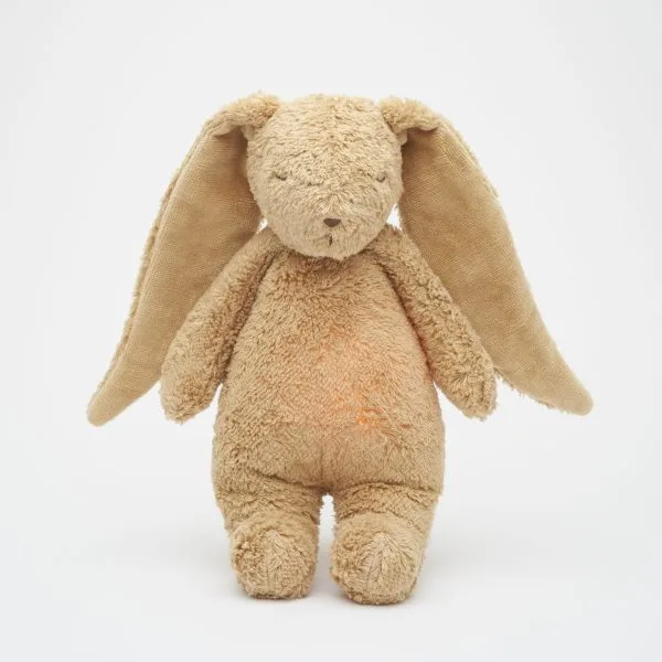 Moonie - lapin nature bio avec sons & lumières cappuccino