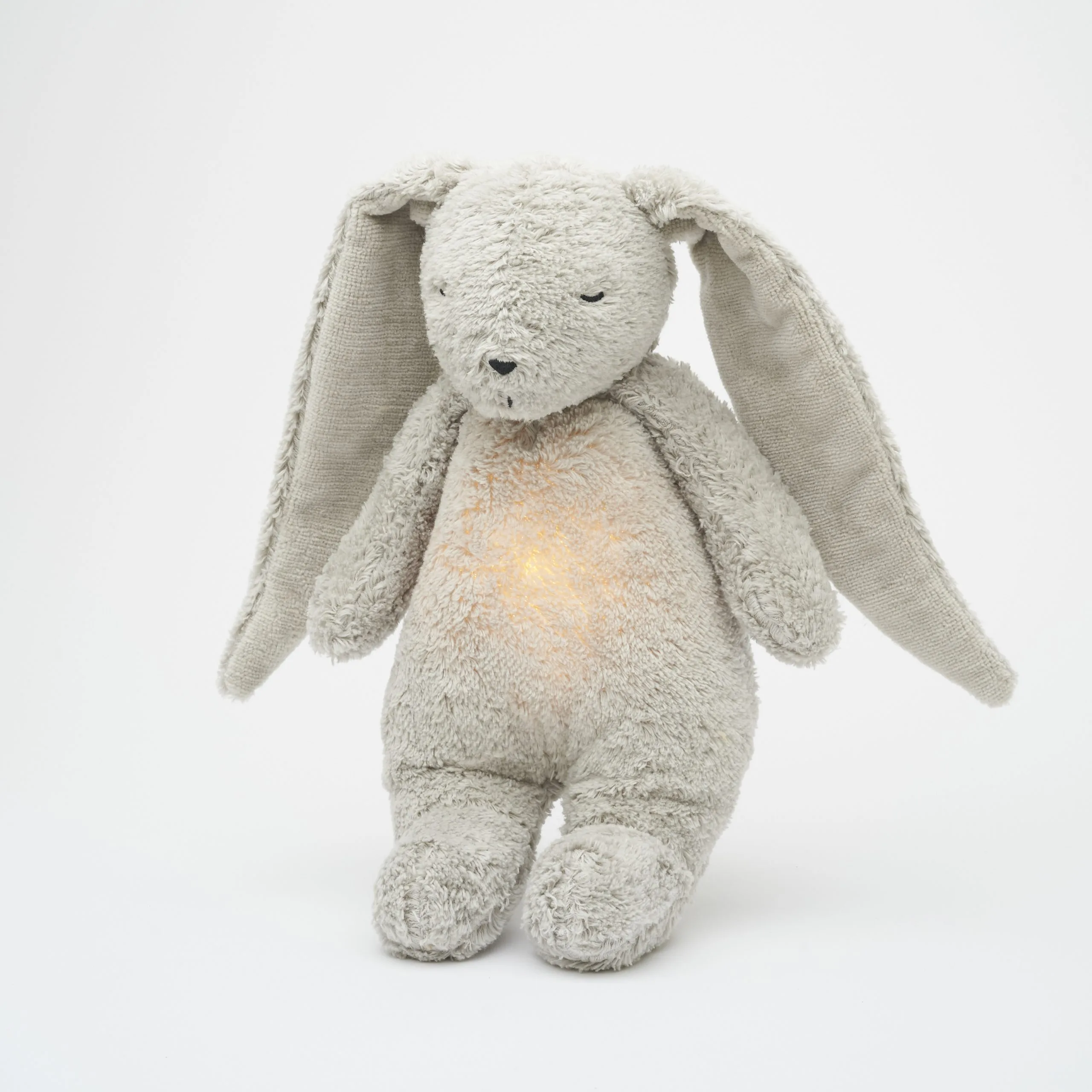 Moonie - lapin nature bio avec sons & lumières gris minéral – Image 2