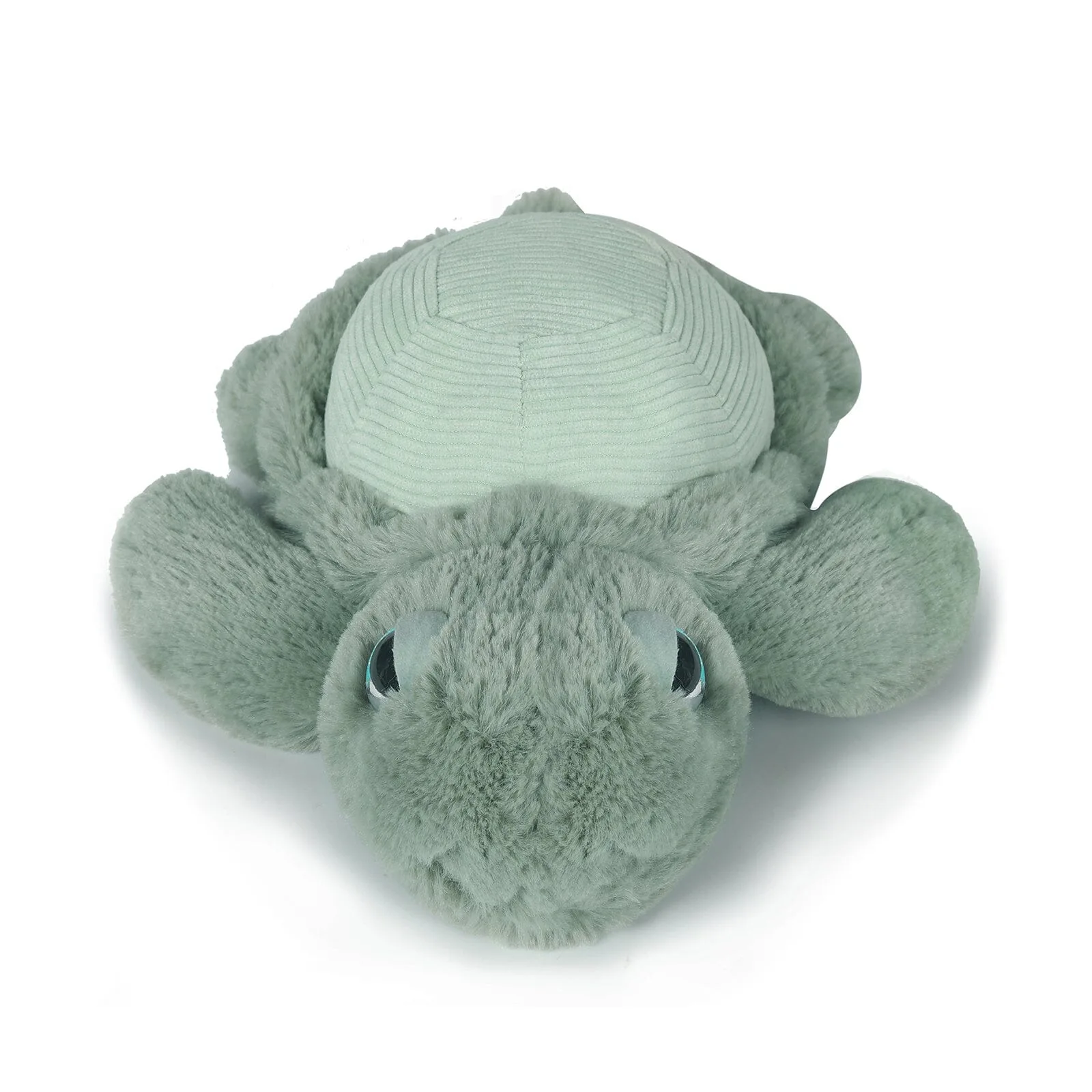 Petite Peluche ultra douce tortue 25 cm - Sauge