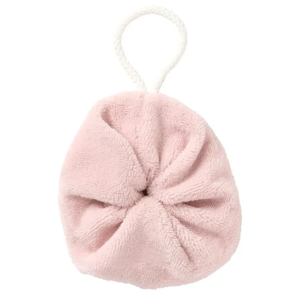 Fleur de douche enfant en éponge bambou Pétale