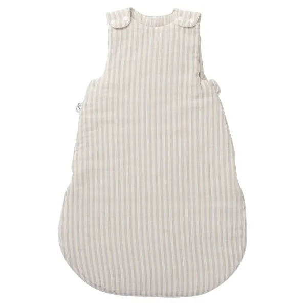 Gigoteuse ouatinée rayé galet - Soft Stripes