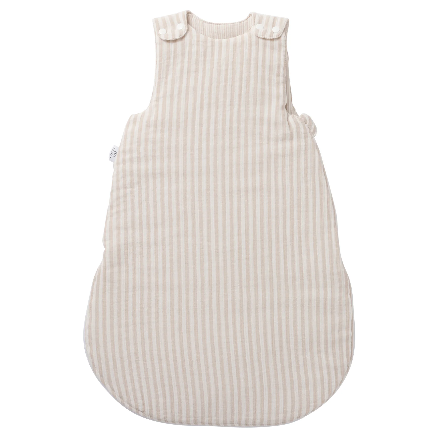 Gigoteuse ouatinée rayé galet - Soft Stripes