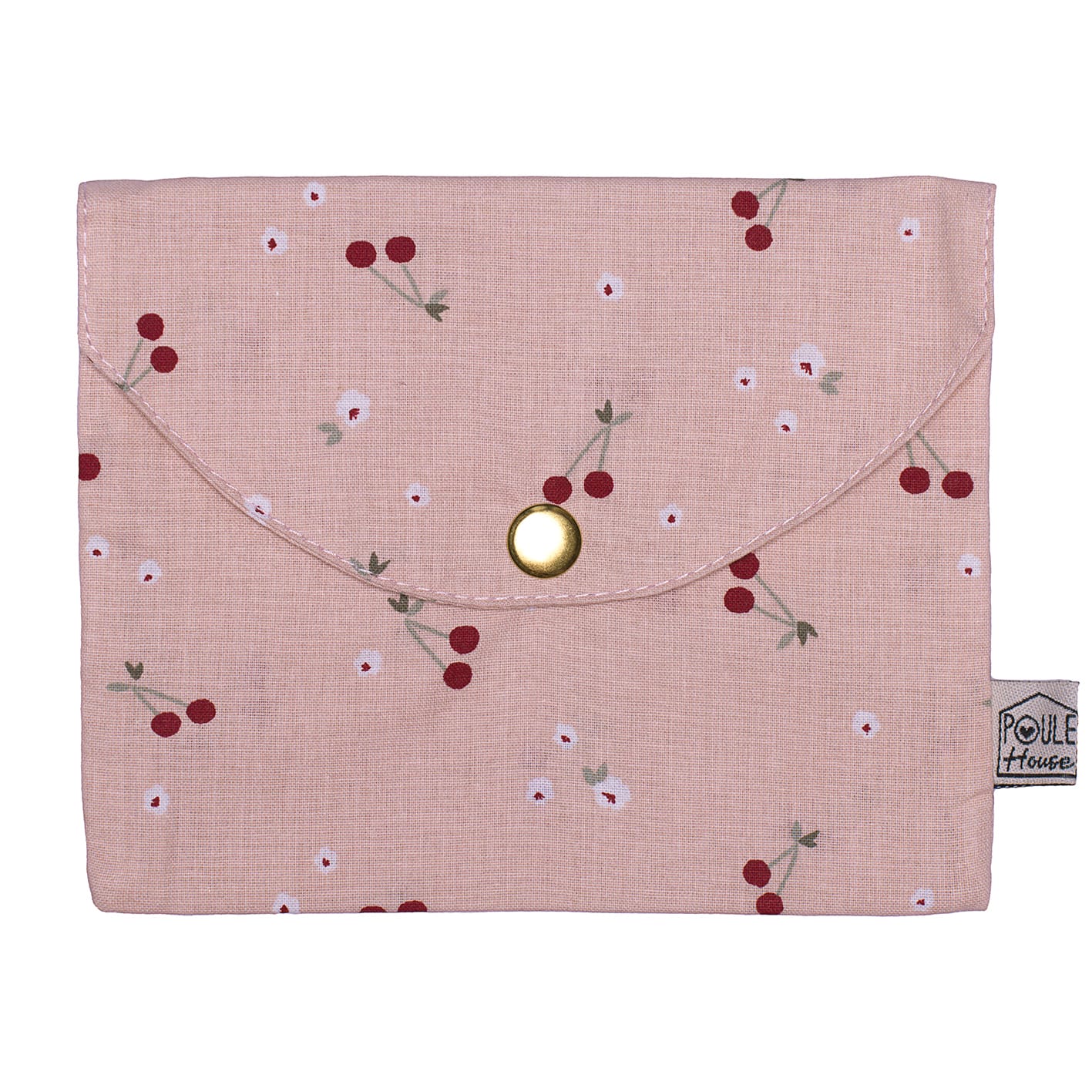 Pochette à savon imperméable - Cerises - Poule house