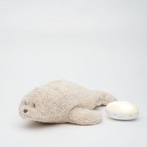 Photo peluche Moonie phoque couleur sable