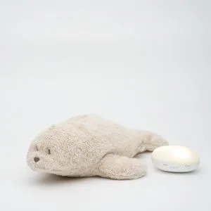 Photo peluche Moonie phoque couleur sable