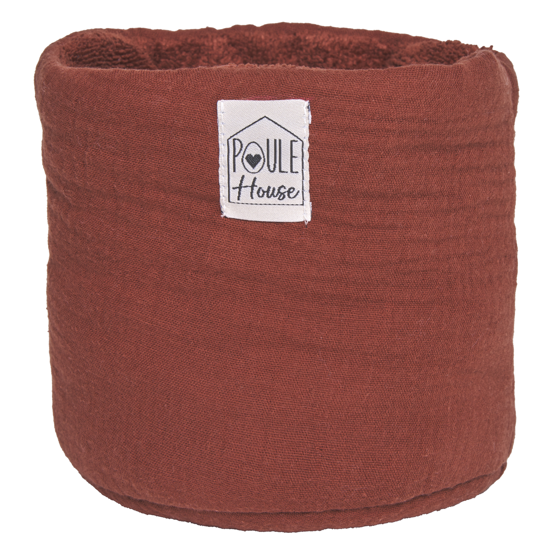 corbeille de rangement couleur toffee