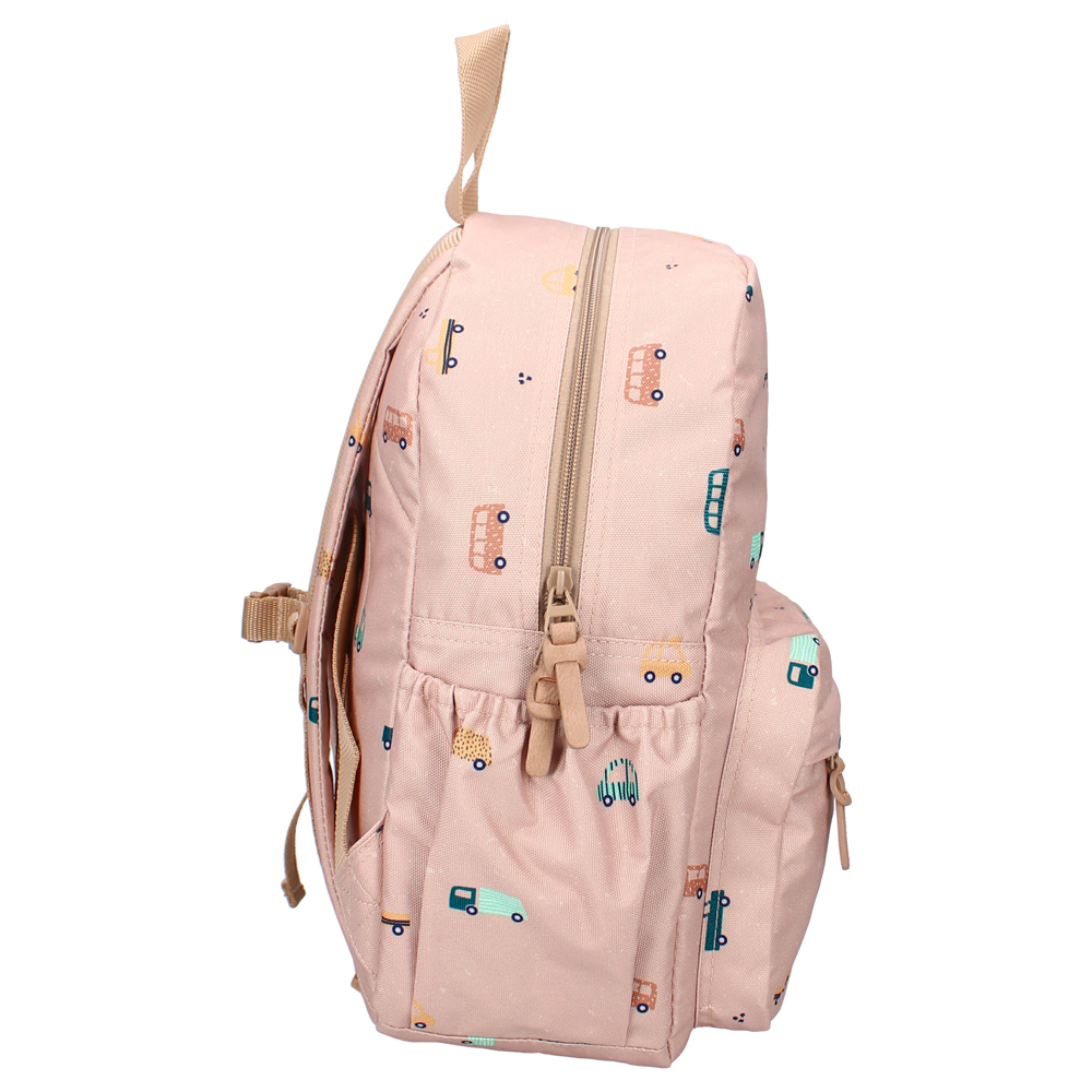 Kidzroom - Sac à dos enfant 36x27x12cm Sweet Cuddles - Voitures beige – Image 3
