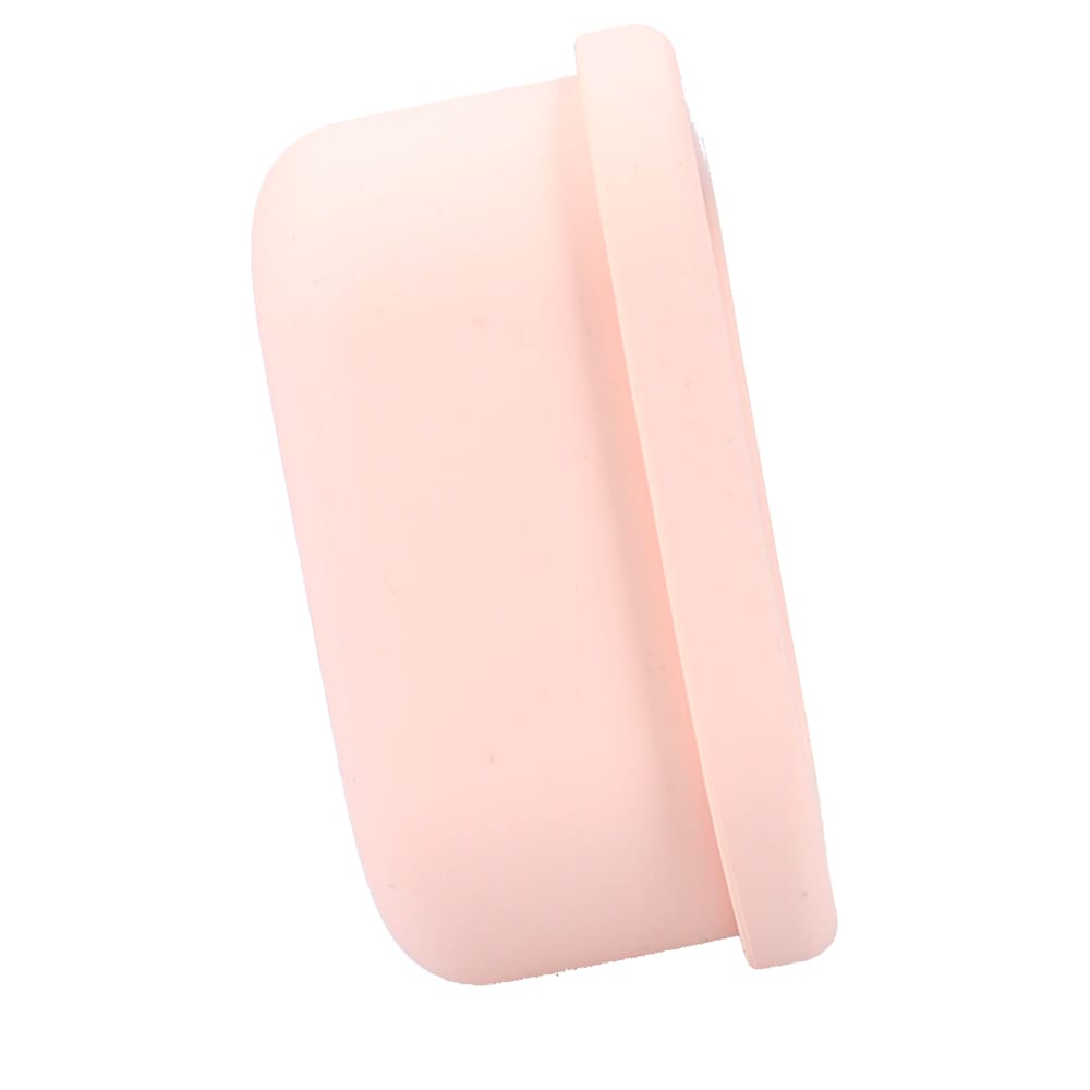 Kidzroom - Lunch box 3 compartiments en silicone - Cœurs rose – Image 3