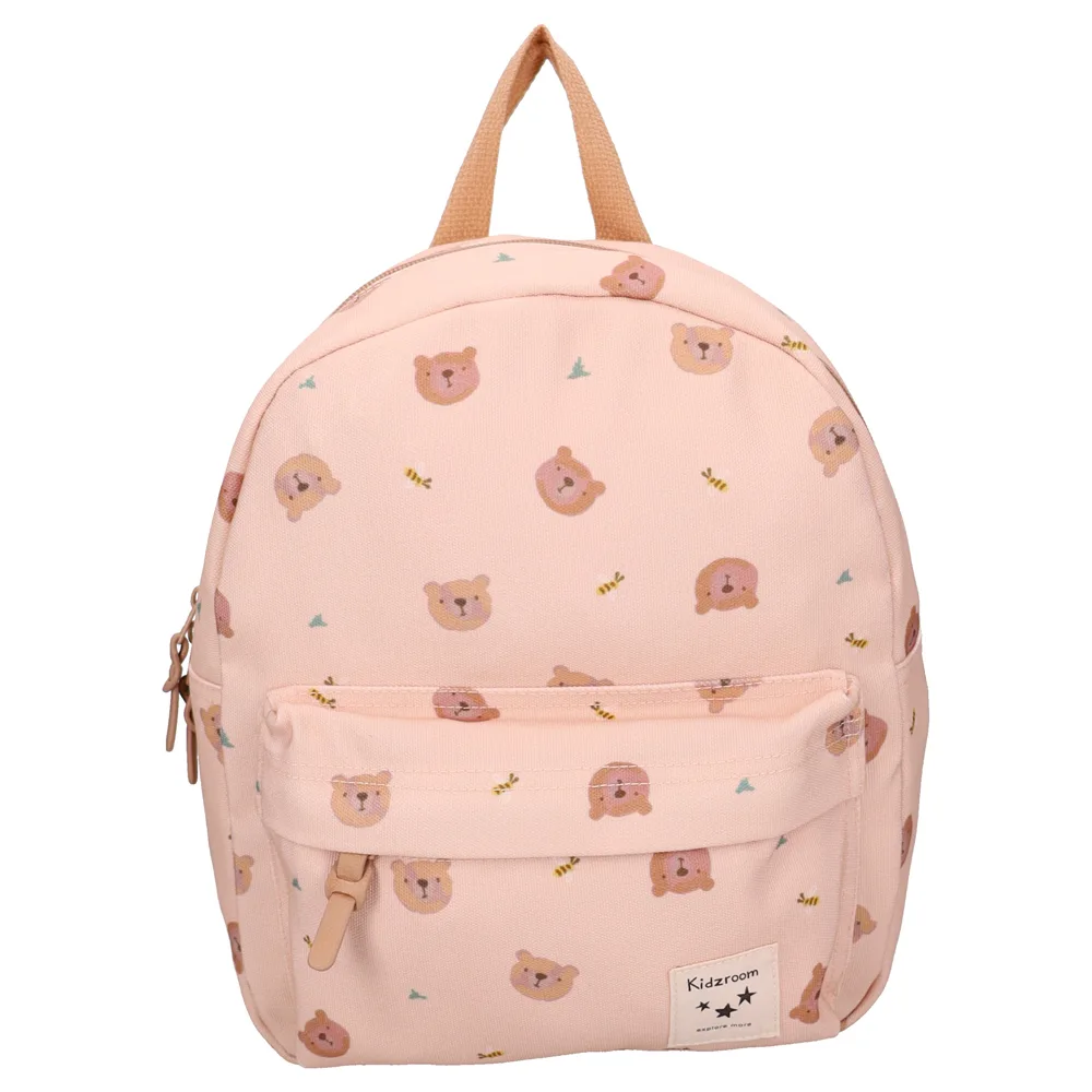 Kidzroom - Sac à dos enfant 31x26x9cm Little Story - Oursons beige – Image 2