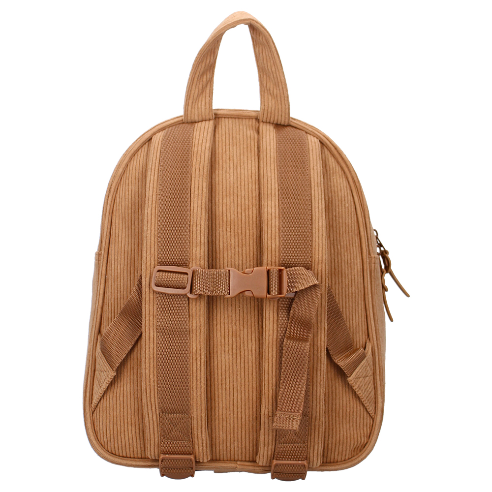 Kidzroom - Sac à dos enfant 31x25x11cm Beary Excited - Ourson côtelé beige – Image 4