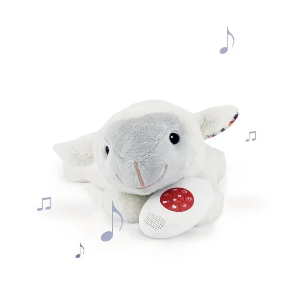 Zazu - Peluche sonore avec capteur de pleurs Liz le mouton