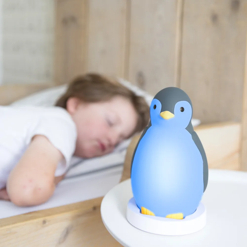 Zazu - Réveil éducatif avec enceinte sans-fil - Pam le pingouin gris – Image 3