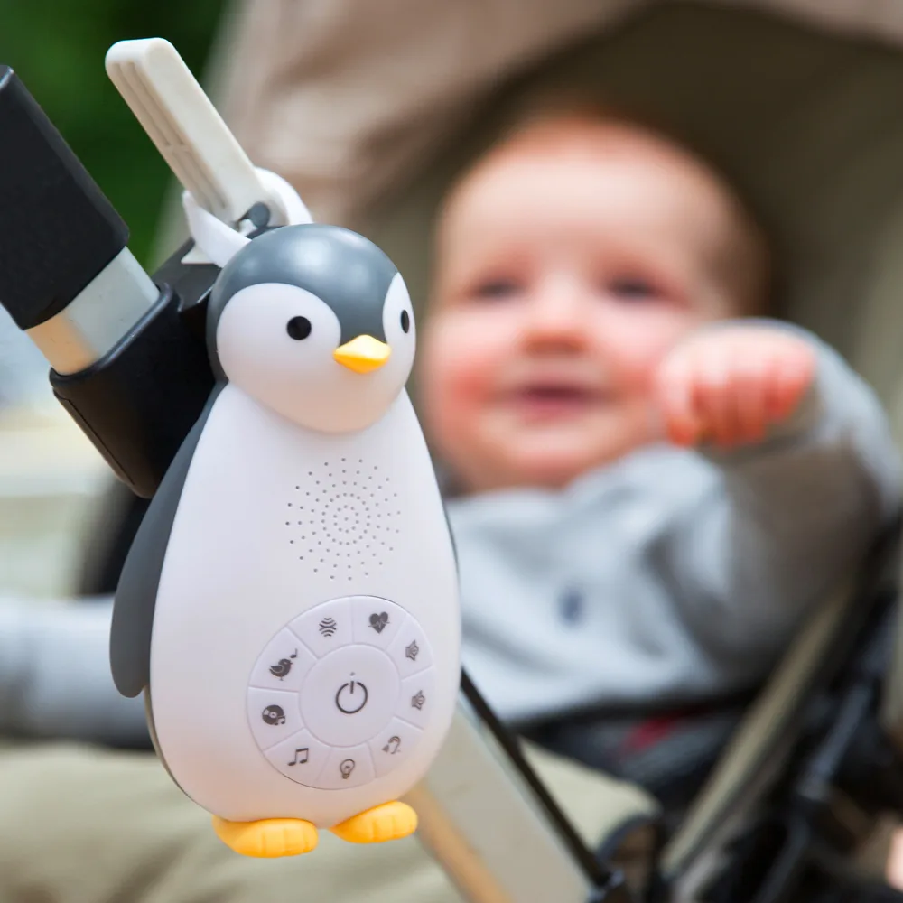 Zazu - Zoë le pingouin - Veilleuse musicale avec enceinte Bluetooth – Image 3