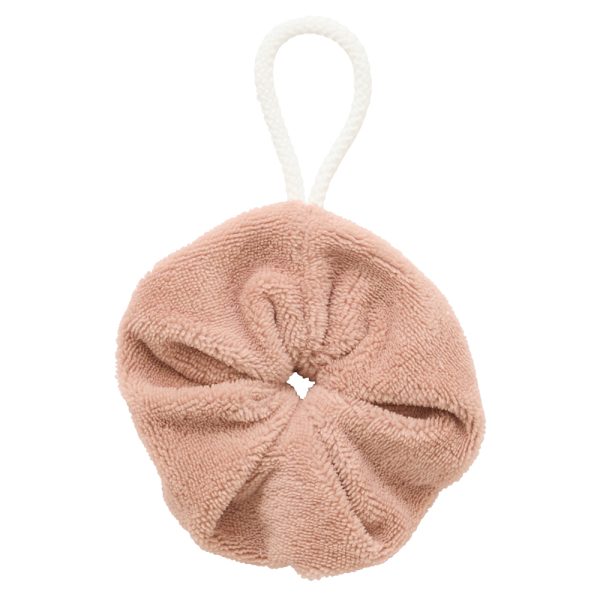 Fleur de douche enfant en éponge bambou Mocha