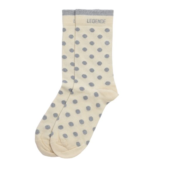 Chaussettes hautes féminines avec mot "LÉGENDE"