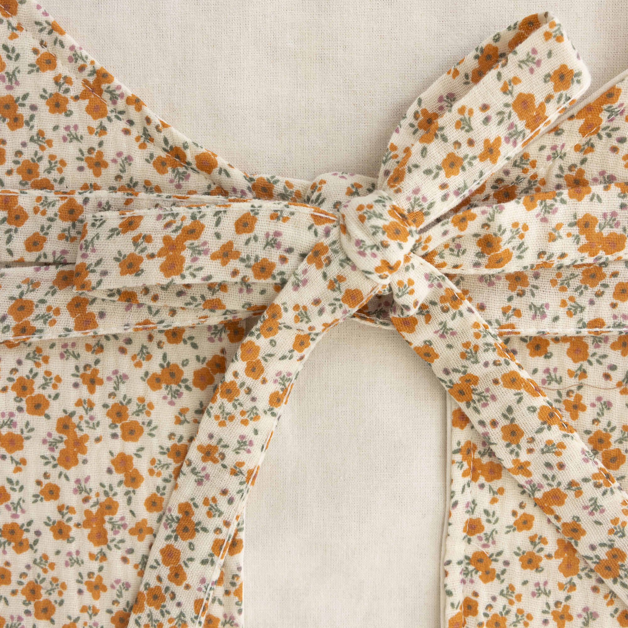 Tablier de cuisine volant liberty orange