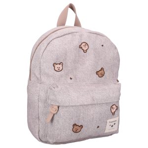 Sac à dos denim gris oursons Kidzroom