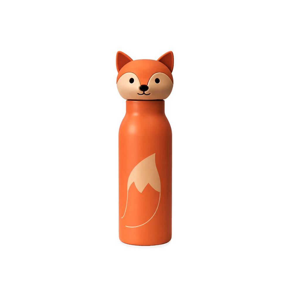 Gourde isotherme Zazu 400ml tête animal