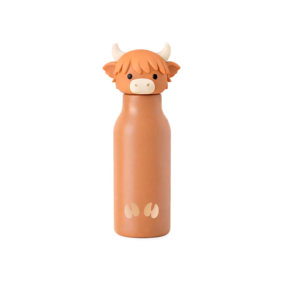 Gourde isotherme Zazu 400ml tête animal